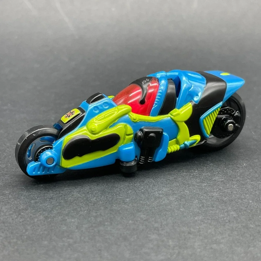Hot Wheels Thunder Cycles Robo Maniax Blue Motorcycle Bike‎ Vehicle Diecast 1/64